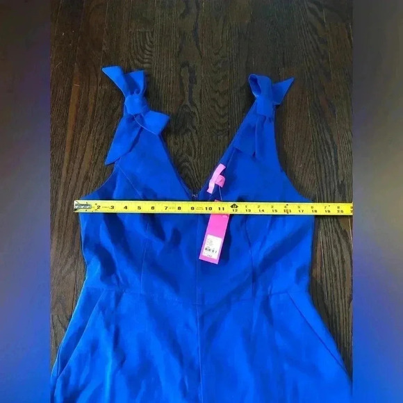 Lilly Pulitzer Women's 10 Danni Jumpsuit in Corsica Blue - NWT!! - Picture 9 of 13